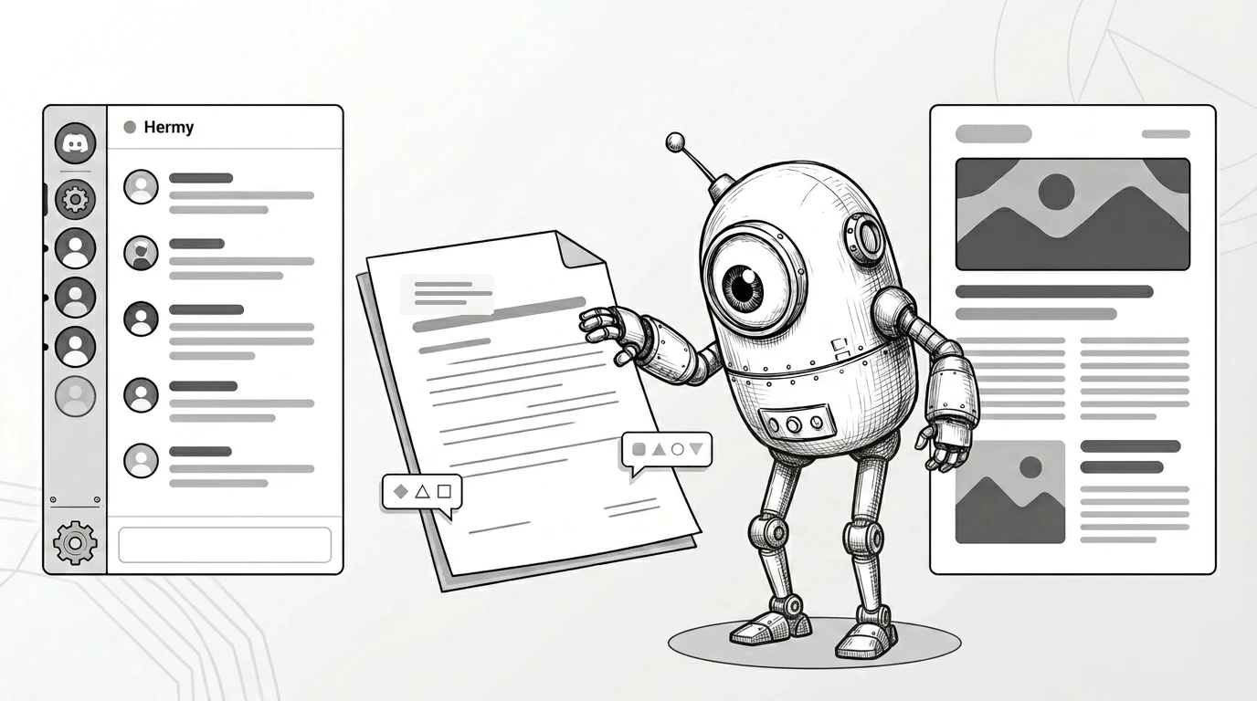 Part 1: Briefing Hermes in Discord — From Idea to Editorial Outline