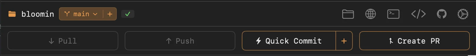 Progress11 one-click action panel